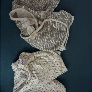 Gray Patterned Kids One Piece